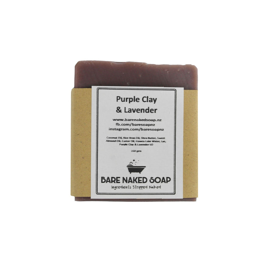 Purple Clay and Lavender Soap