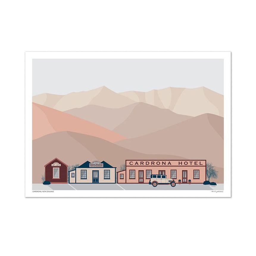 Cardrona Hotel Print
