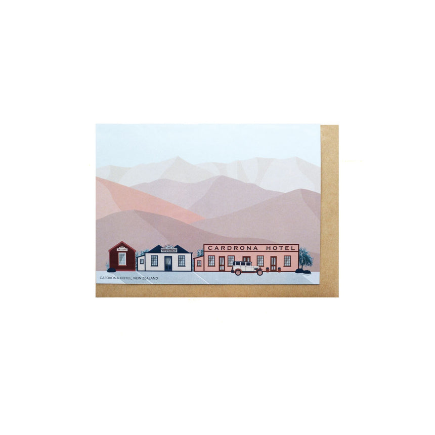 Cardrona Hotel Greeting Card
