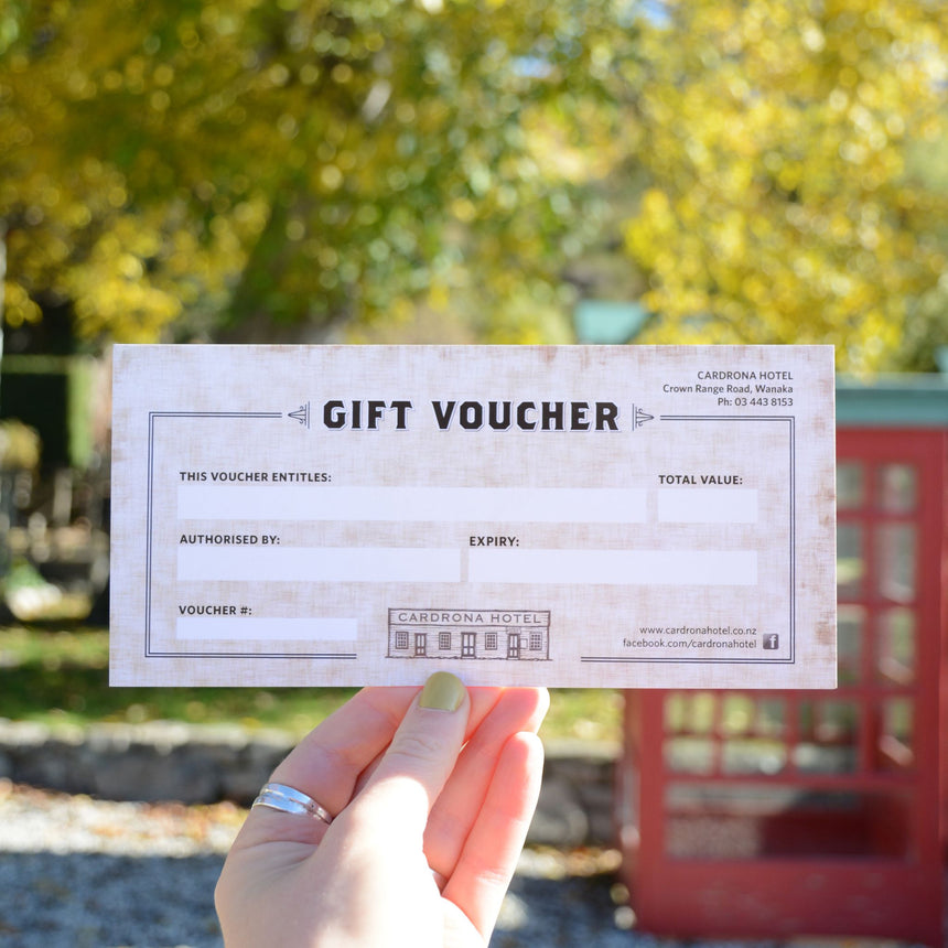 Cardrona Hotel Gift Voucher