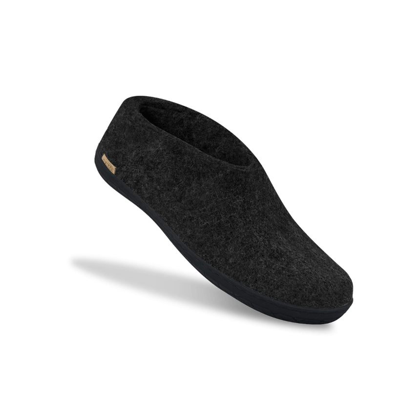Merino Shoe Slipper with Rubber Sole