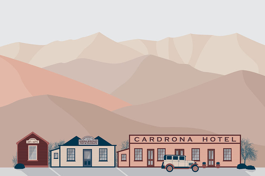 Cardrona Hotel / Art Print