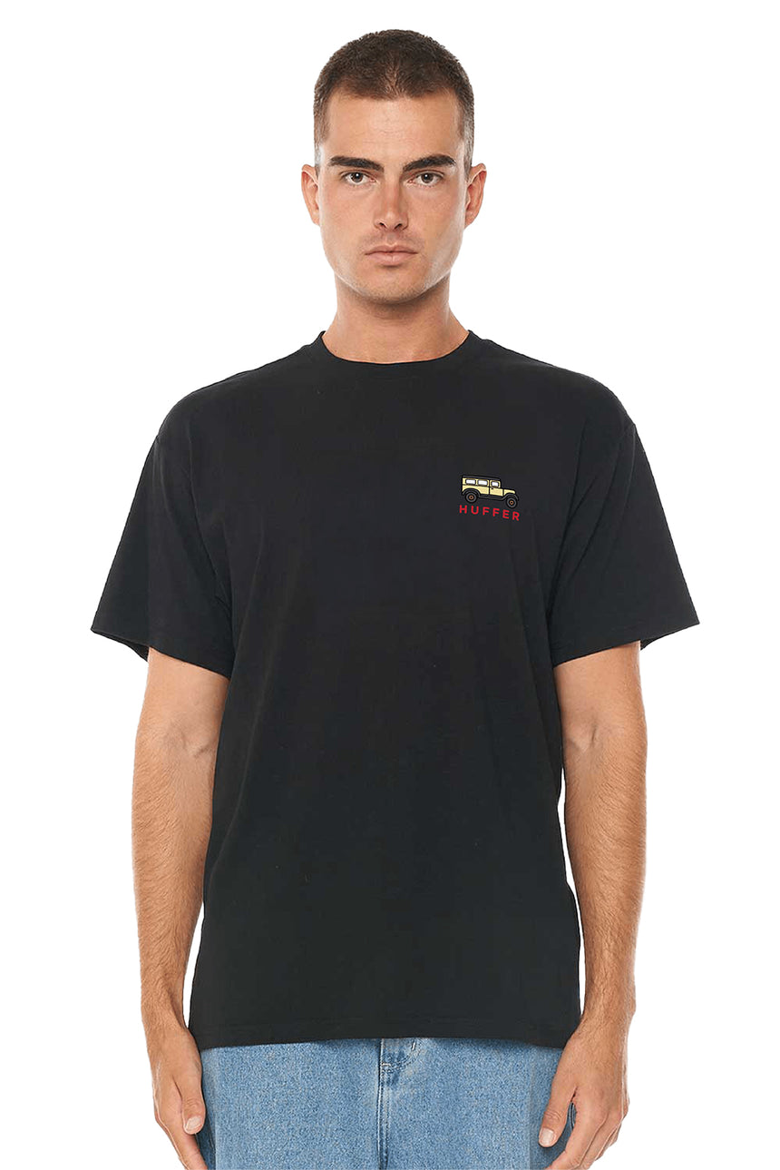 Huffer 'Cardies' Mens Tee - Black