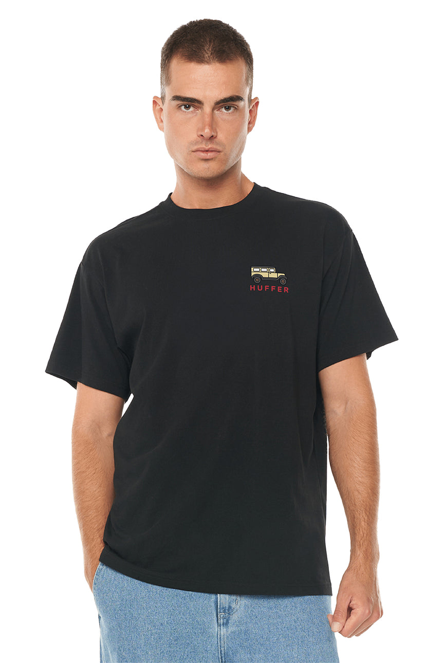 Huffer 'Cardies' Mens Tee - Black