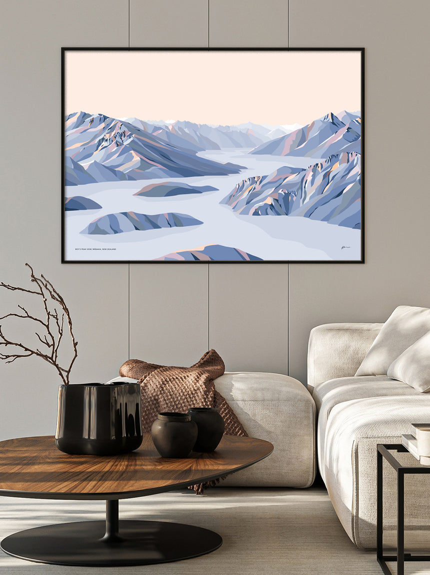 Roys Peak View / Art Print
