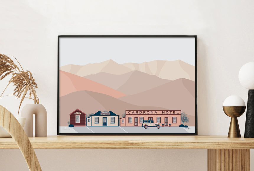 Cardrona Hotel / Art Print