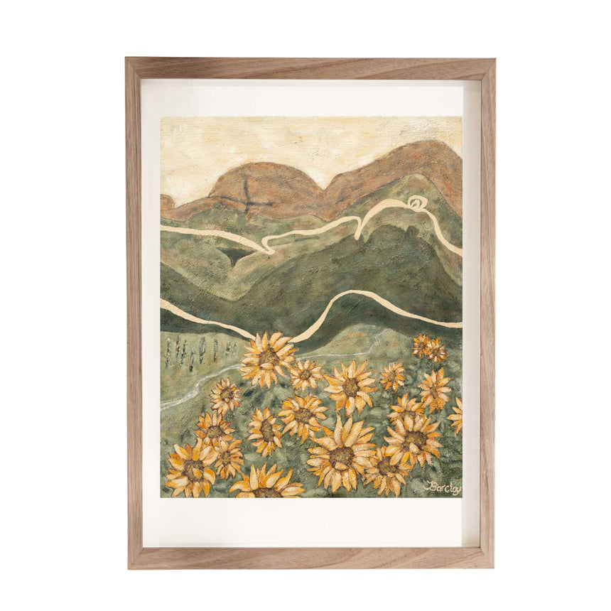 Sunflower Ladies / Fine Art Print