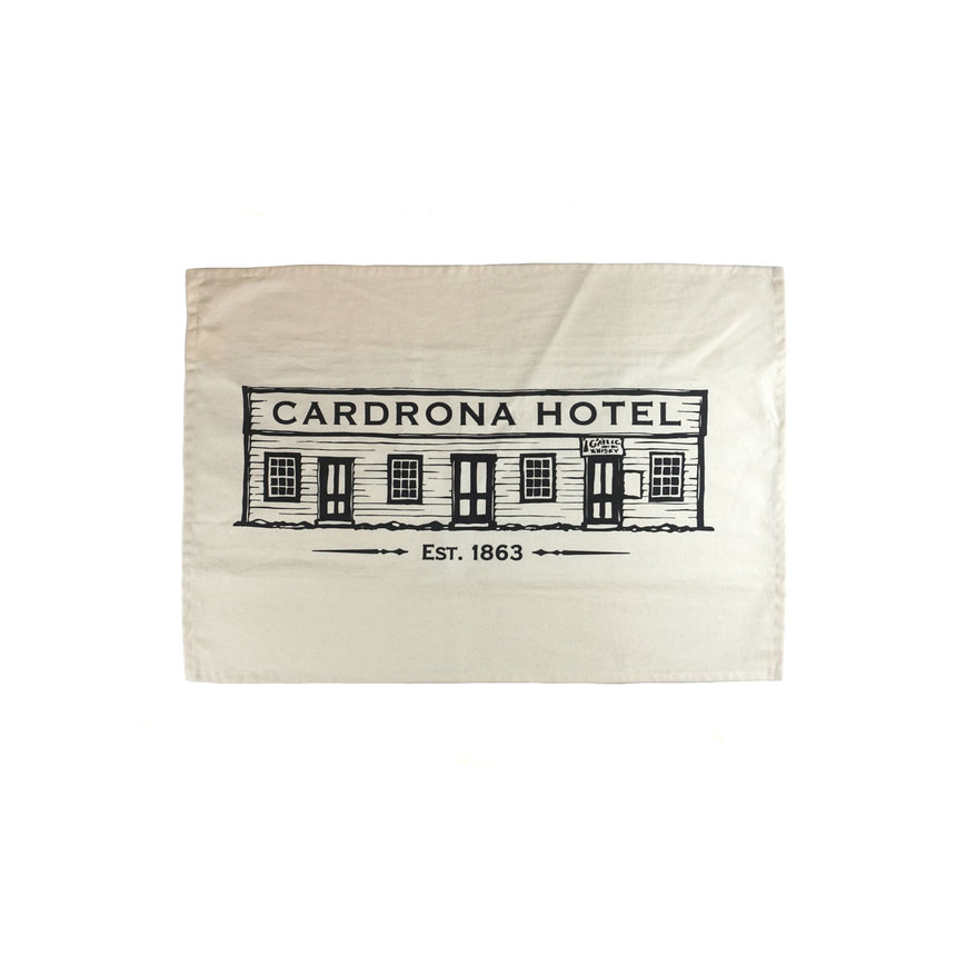 Cardrona Hotel Façade Tea Towel