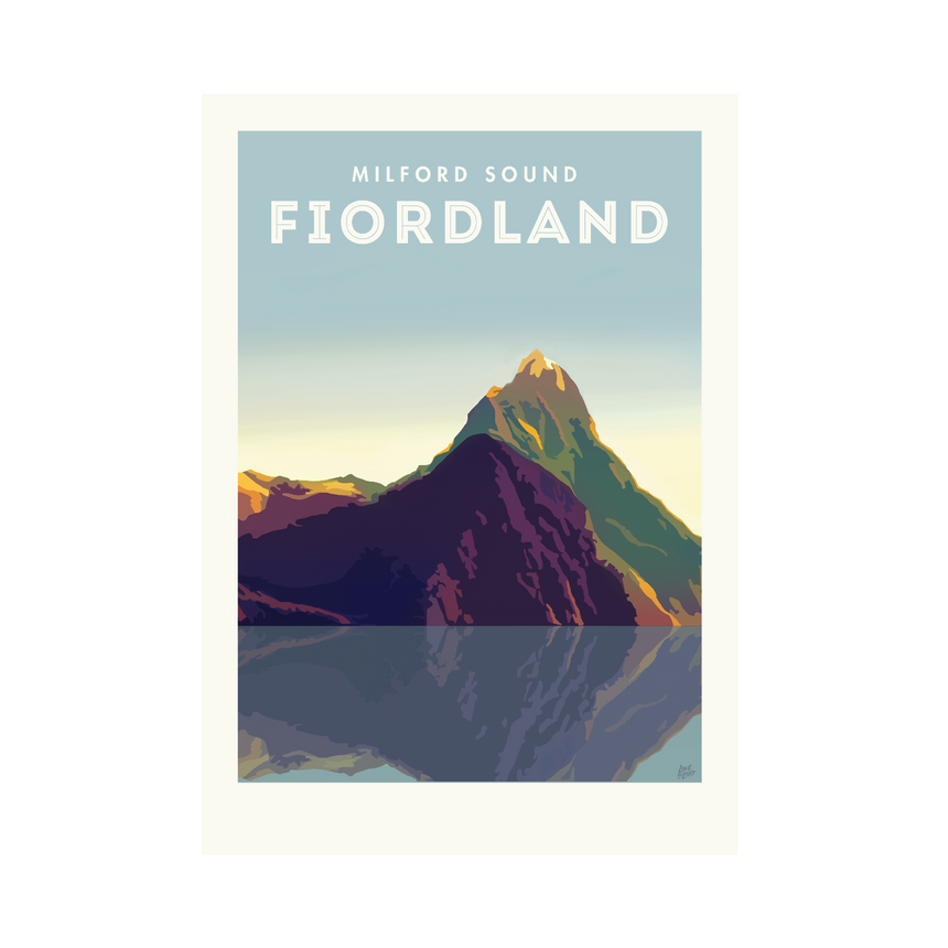 Fiordland New Zealand Art Print