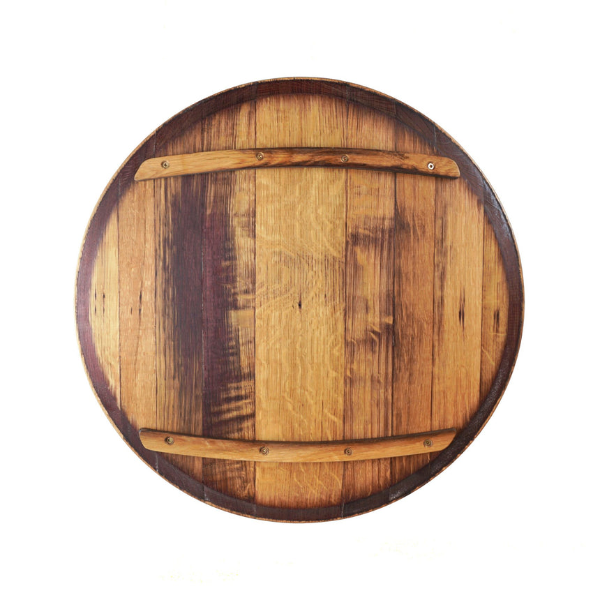 Wine Barrel Head Platter
